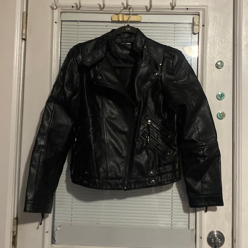 Leather jacket